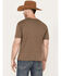 Image #4 - Hooey Men's Roughy 2.0 Graphic Short Sleeve T-Shirt, Brown, hi-res