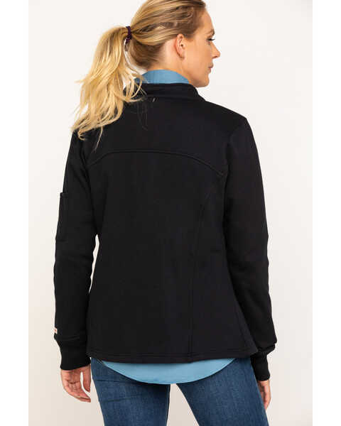 Image #5 - Wrangler Riggs Women's Zip-Up Work Jacket, Black, hi-res