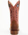 Image #5 - RANK 45® Men's Warrior Xero Gravity Western Performance Boots - Broad Square Toe, Red, hi-res