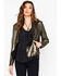Image #1 - Tasha Polizzi Women's Stardust Shrug Jacket, Bronze, hi-res
