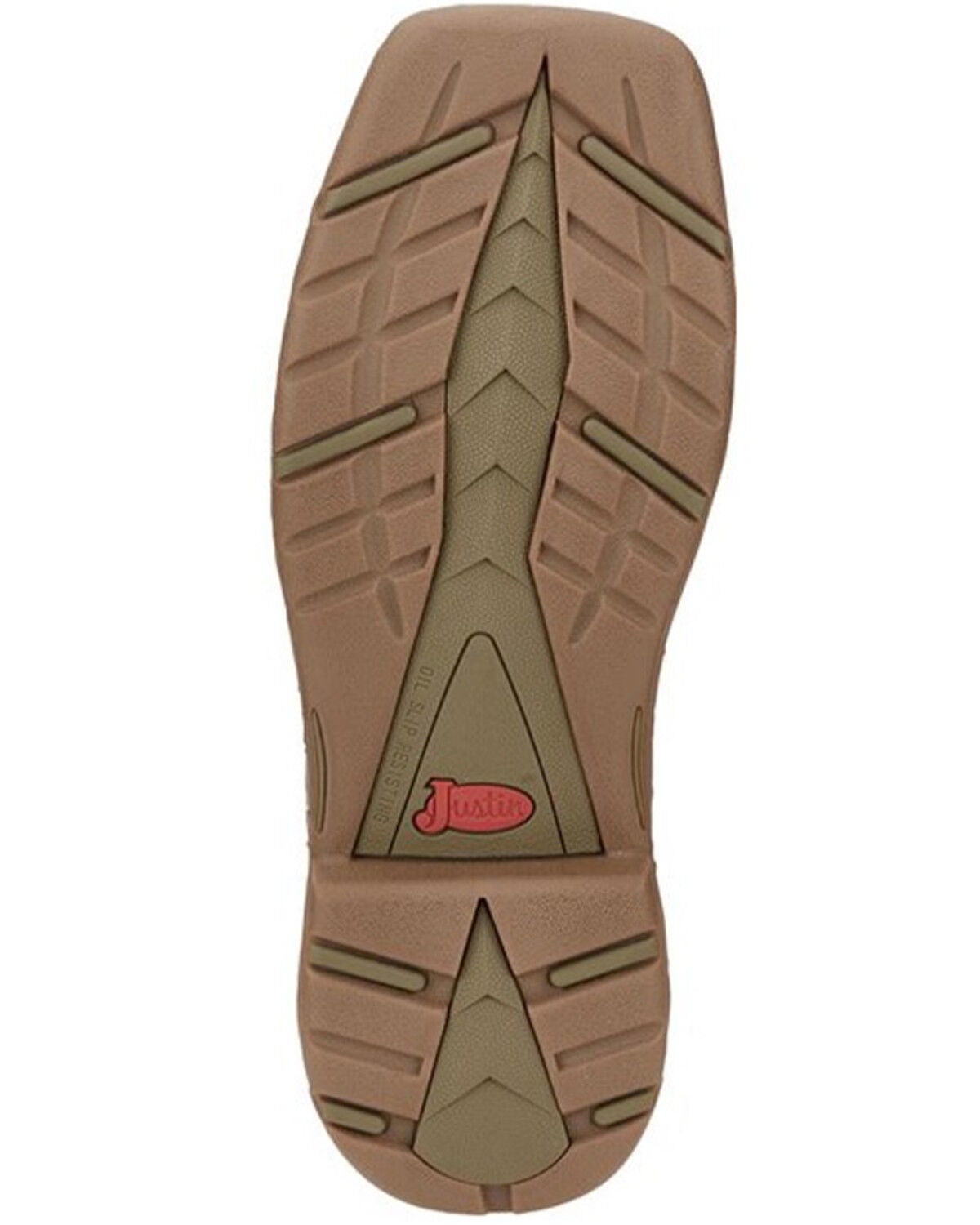 Justin Boots Men's Shoes - Rush Strike in Brown - Size 10.5