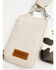 Image #3 - Wrangler Women's Boot Barn Exclusive Daisy Cow Print Dual Pouch Wristlet, Beige, hi-res