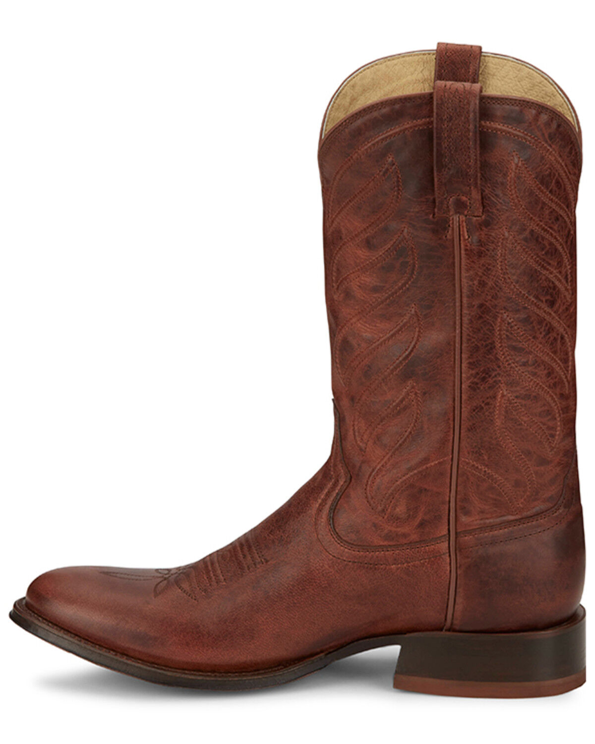 Image #3 - Tony Lama Men's Lenado Western Boots - Round Toe, Cognac, hi-res