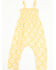 Image #3 - Angel Dear Infant Girls' Daisy Sleeveless Snap Onesie, Yellow, hi-res