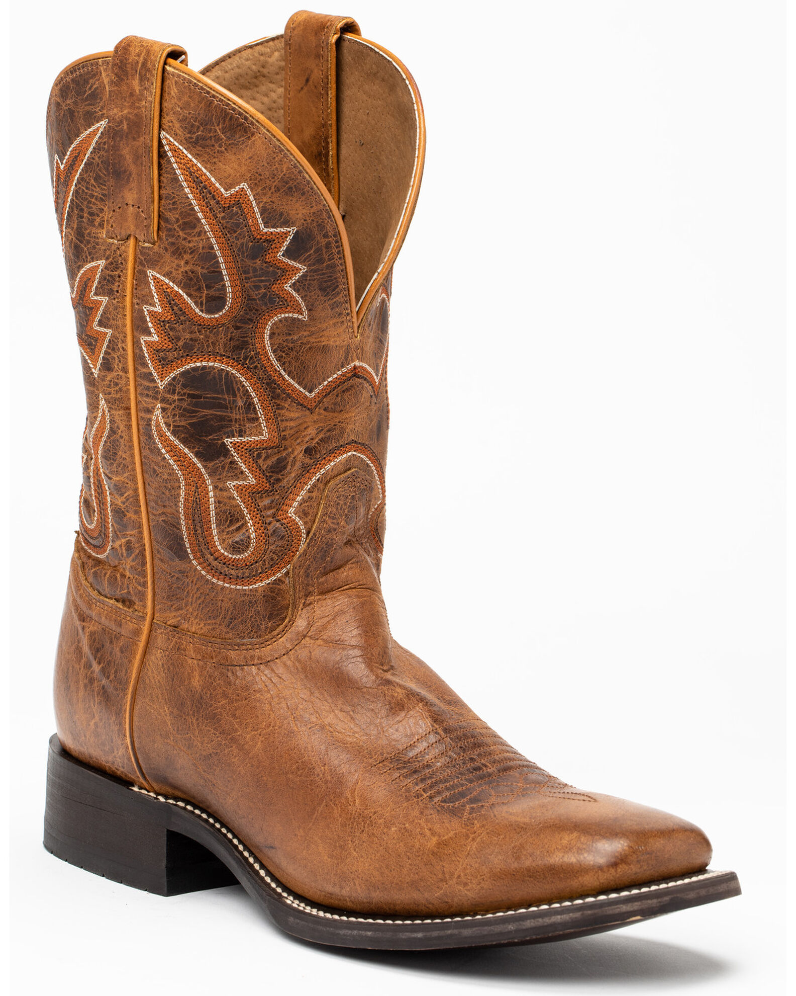 Cody James Men s Tan Western Boots Square Toe Sheplers