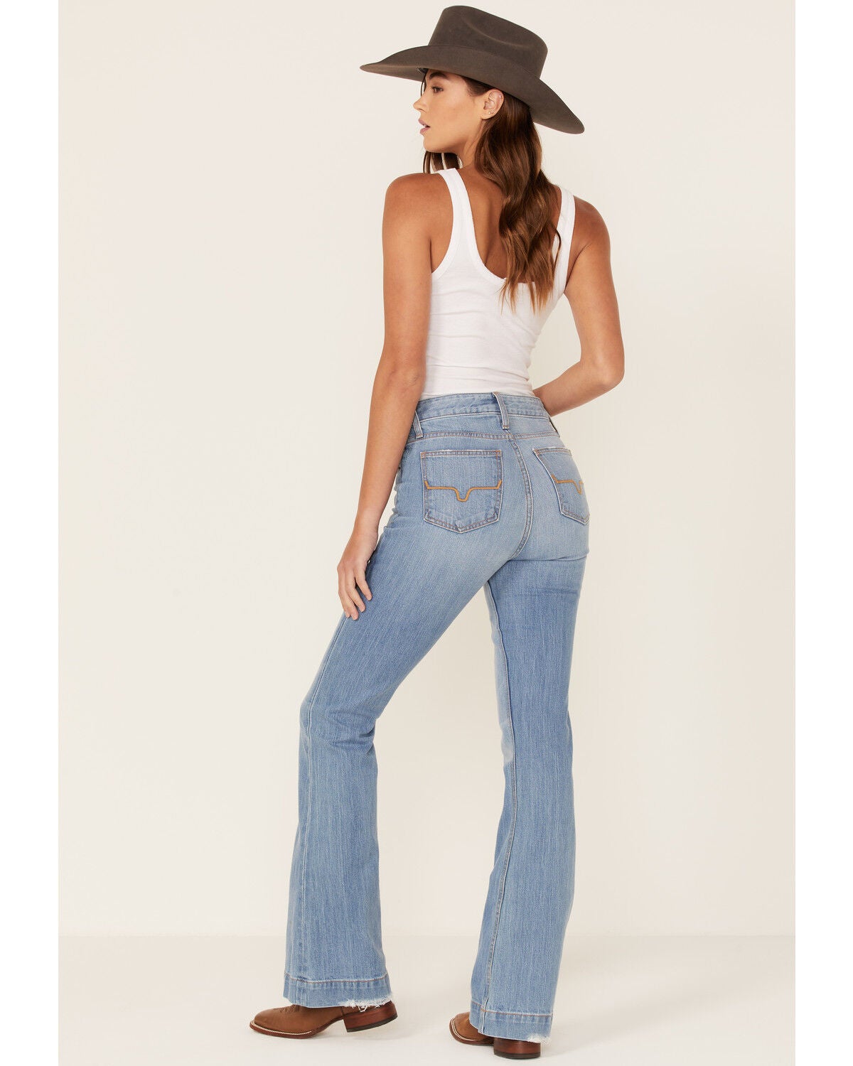 Jennifer Faded Flare Jeans | Sheplers