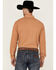 Image #4 - Ariat Men's Ace Solid Retro Long Sleeve Snap Western Shirt , Tan, hi-res
