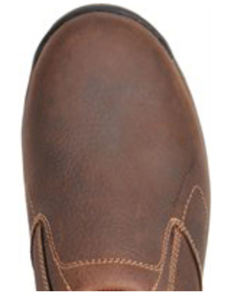 Carolina Men's Brown Lightweight ESD Slip-On Shoes - Carbon Composite Toe, Brown, hi-res