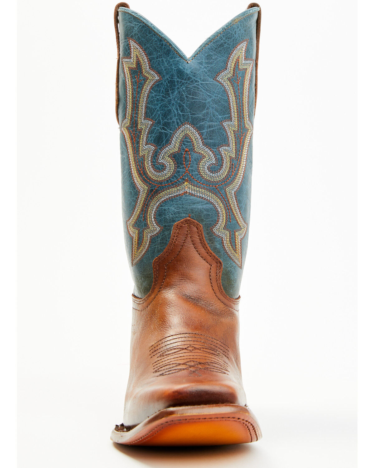 Image #4 - Corral Boys' Western Boots - Broad Square Toe, Brown, hi-res