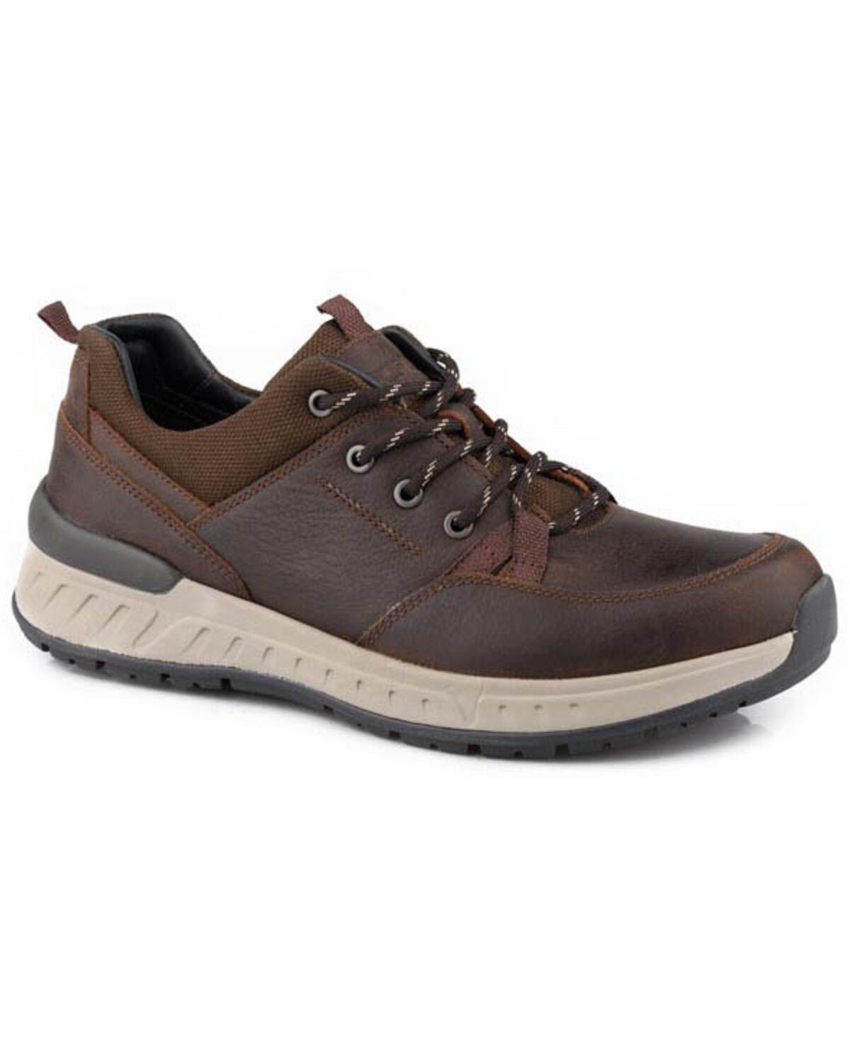 Image #1 - Roper Men's Mickey Casual Shoes, Brown, hi-res