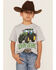 John Deere Youth Boys' Tractor Logo Graphic T-Shirt, Grey, hi-res