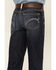 Image #4 - Ariat Girls' Estrella Trouser Wide Jeans, Blue, hi-res