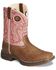 Durango Girls' Western Boots - Square Toe, Tan, hi-res