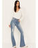Image #1 - Idyllwind Women's Glenrose Vintage Gypsy High Rise Bootcut Jeans, Medium Wash, hi-res