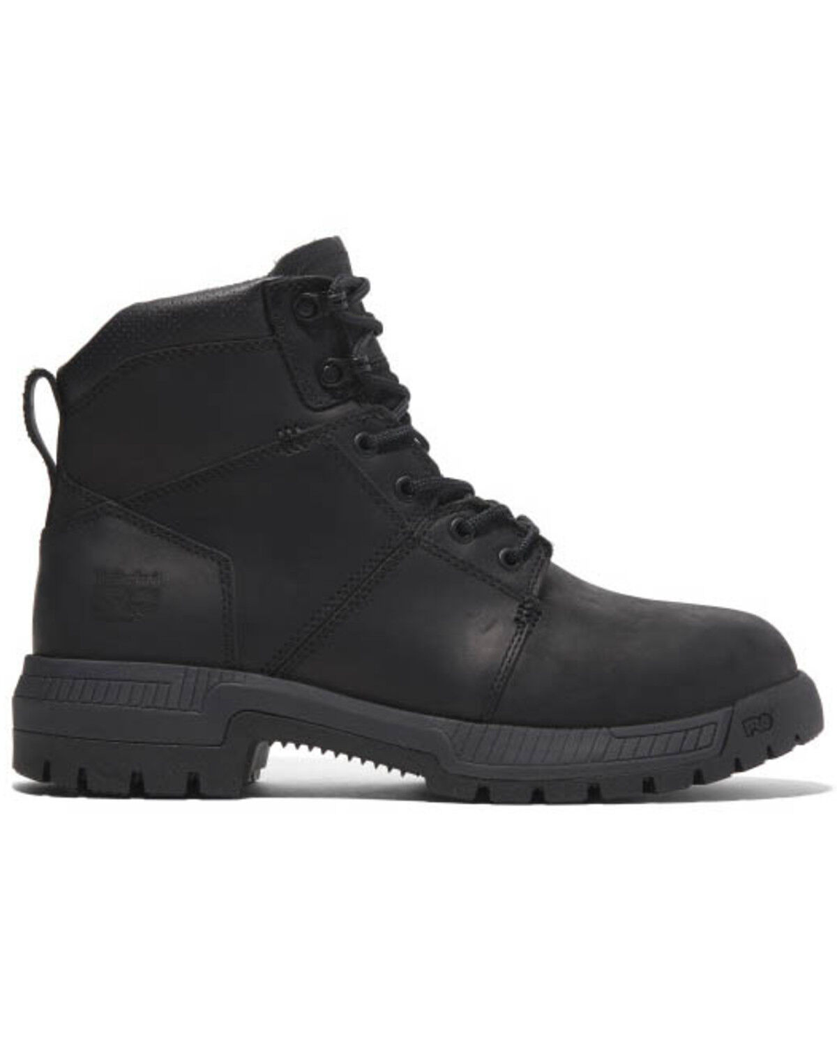 Image #1 - Timberland PRO Men's 6" Montauk Work Boots - Steel Toe, Black, hi-res