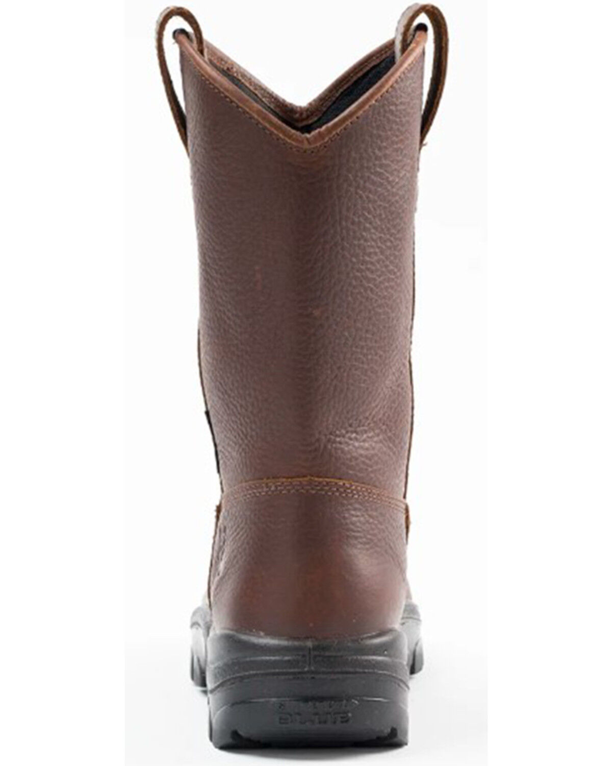 Image #5 - Steel Blue Men's 10" Heeler Waterproof Boots - Composite Toe, Brown, hi-res