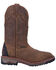 Dan Post Men's Blayde Waterproof Wellington Work Boots - Steel Toe, Saddle Tan, hi-res