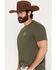 Image #2 - Hooey Men's Rocks Short Sleeve Graphic T-Shirt, Olive, hi-res