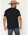 Image #4 - Rock & Roll Denim Men's Bronco Rider Short Sleeve Graphic T-Shirt, Black, hi-res