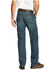 Image #3 - Ariat Men's M4 Rebar Distressed Low Rise Relaxed Bootcut Work Jeans, Denim, hi-res