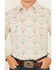 Image #3 - Rough Stock by Panhandle Boys' Steer Head Printed Long Sleeve Pearl Snap Western Shirt, Tan, hi-res