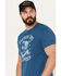 Image #2 - Brothers and Sons Men's Wilderness Bear Short Sleeve Graphic T-Shirt, Navy, hi-res