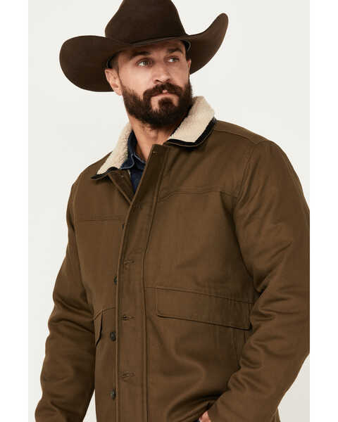 Image #2 - Cody James Men's Hamlin Ranch Button-Down Jacket, Chocolate, hi-res
