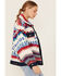 Image #2 - Wrangler Women's Sherpa Trucker Jacket, White, hi-res