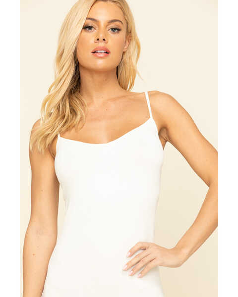 Intimately by Free People Women's Solid Seamless Mini Slip , White, hi-res