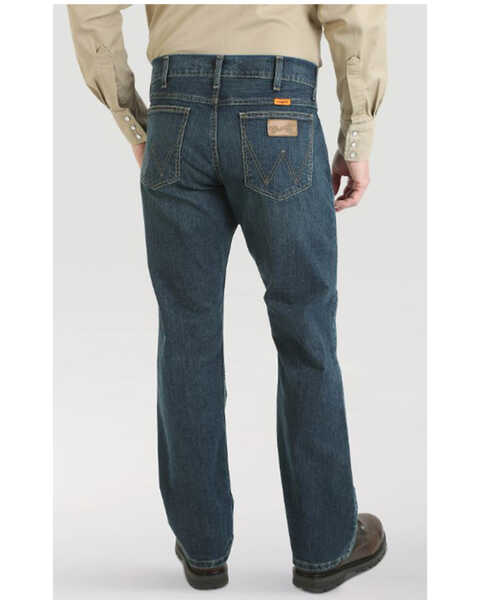 Wrangler Retro Men's FR Memphis Dark Wash Slim Bootcut Jeans | Sheplers