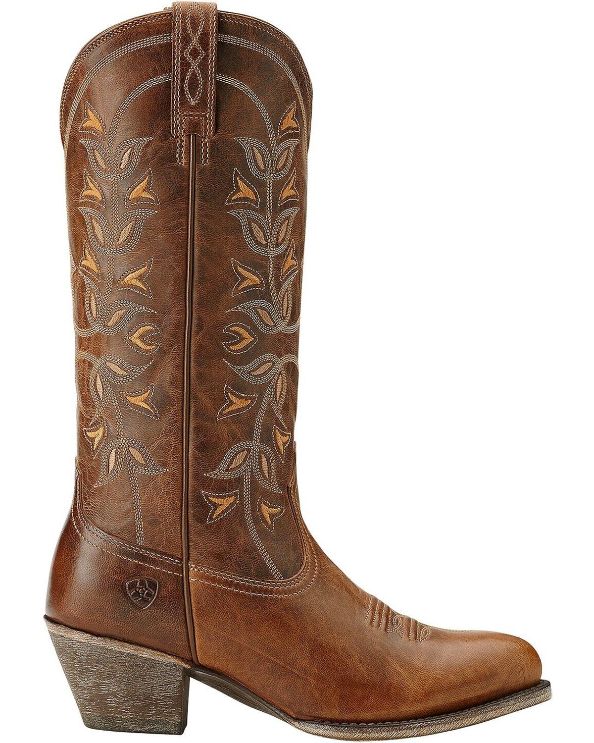 Image #7 - Ariat Women's Desert Holly Western Boots - Round Toe, Brown, hi-res