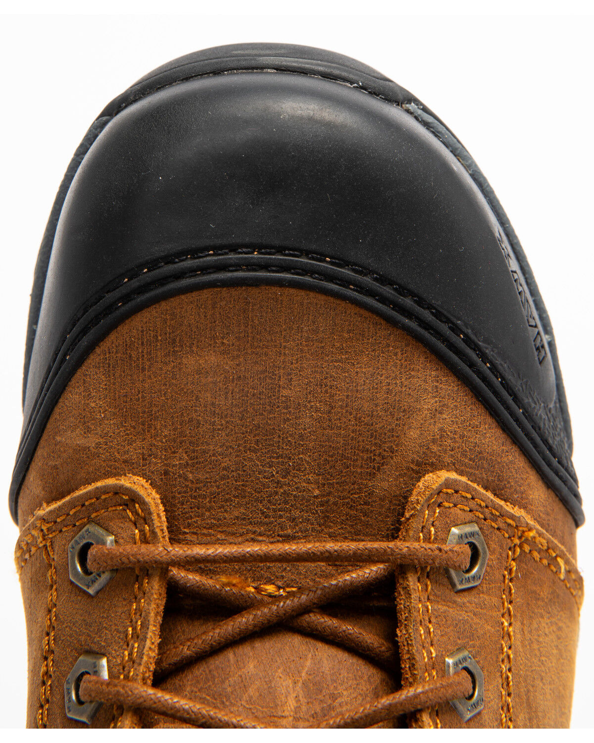 Image #6 - Hawx Men's Lace To Toe Hiker Boots - Round Toe, Brown, hi-res
