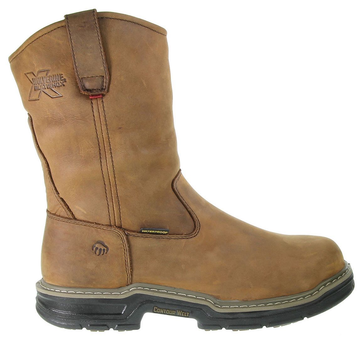 insulated slip on work boots
