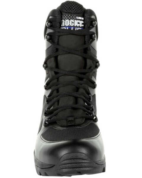 Image #5 - Rocky Men's Code Blue Service Boots - Soft Toe, Black, hi-res