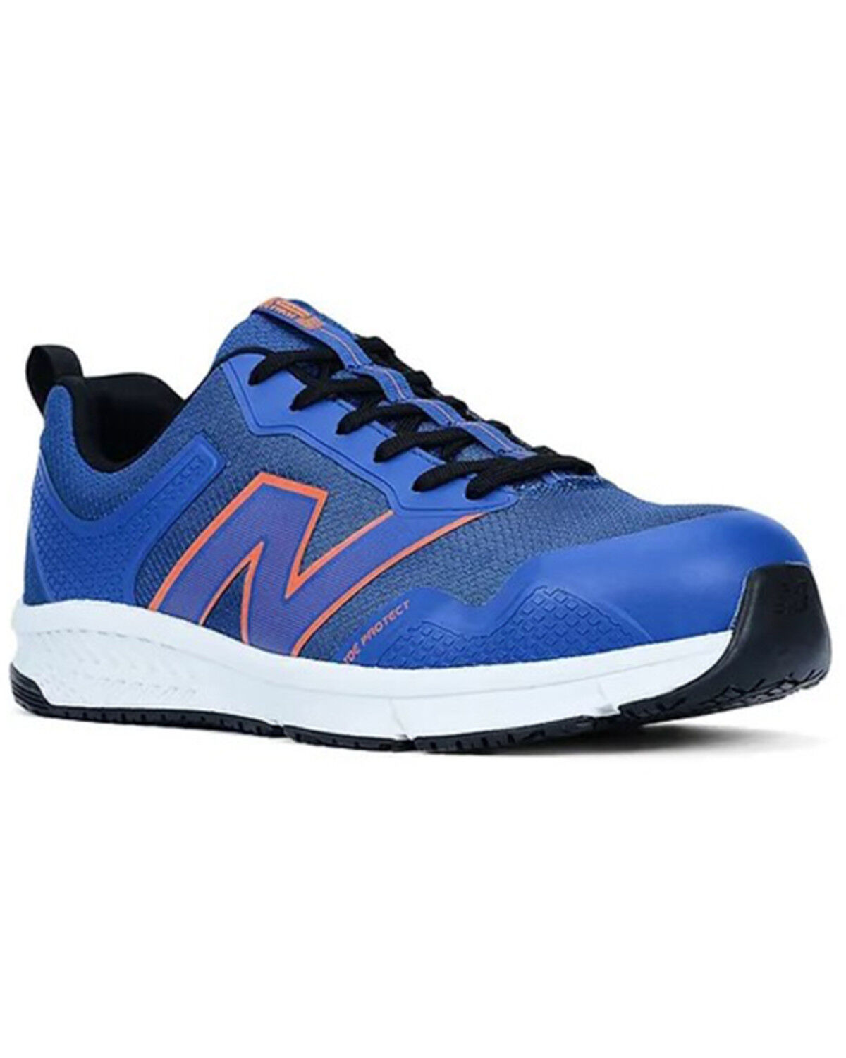 Image #1 - New Balance Men's Evolve Work Shoes - Alloy Toe, Blue, hi-res