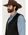Image #2 - Moonshine Spirit Men's Night Shift Oilskin Vest, Black, hi-res