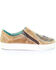 Image #2 - Corral Women's Straw Heart & Wings Inlay Shoes, Multi, hi-res