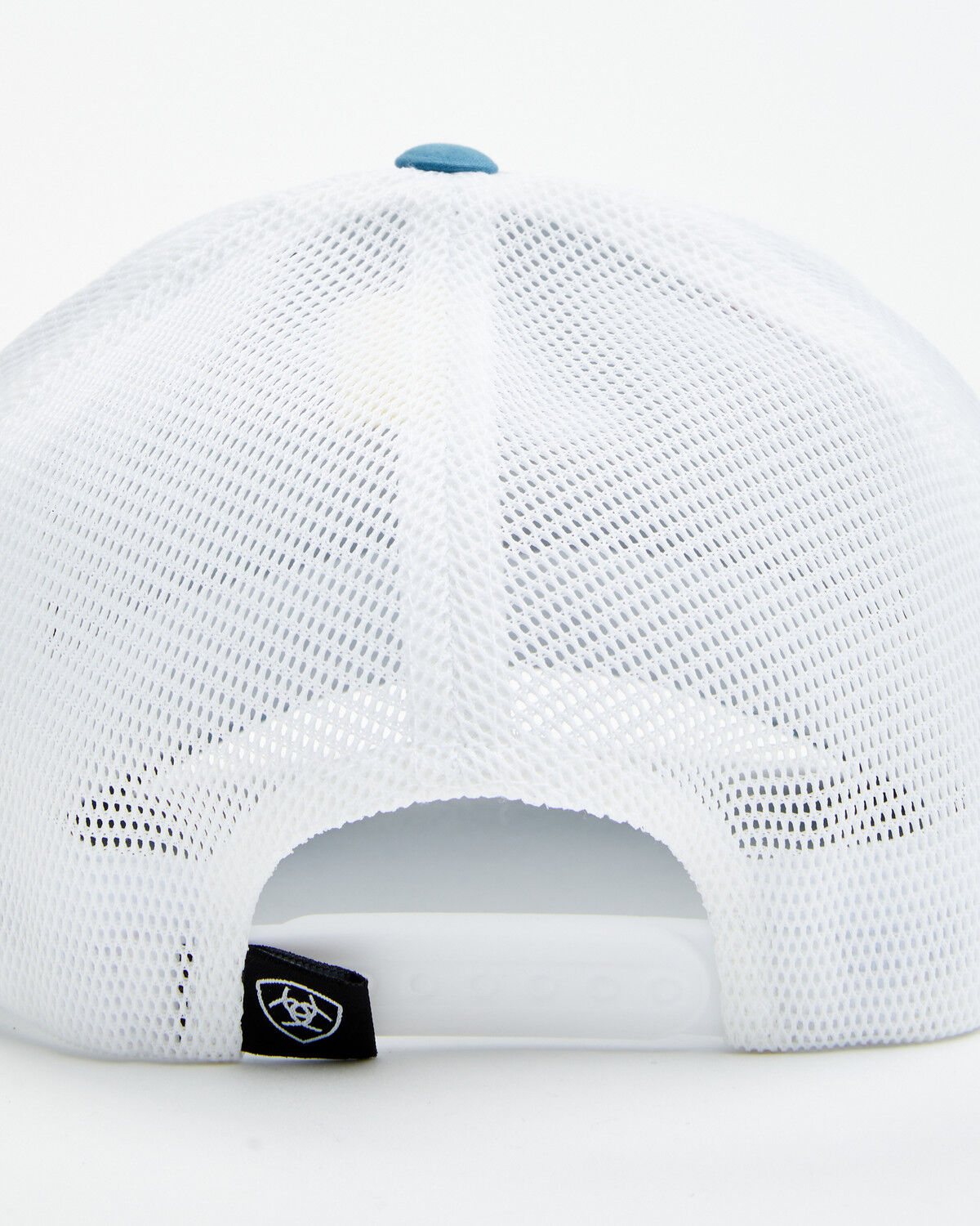 Image #3 - Ariat Men's Diamond Patch Ball Cap, Blue, hi-res