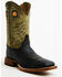 Image #1 - Justin Men's Bent Rail Walsh Performance Western Boots - Broad Square Toe, Green, hi-res