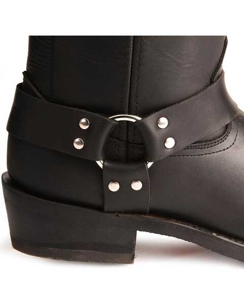 Durango Men's Harness Boots - Square Toe, Black, hi-res