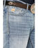 Image #2 - Cinch Men's Grant Light Wash Mid Rise Relaxed Stretch Bootcut Jeans, Indigo, hi-res