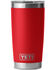 Image #1 - YETI Rambler® MagSlider™ Lid 20oz Tumbler, Red, hi-res