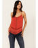 Image #1 - Idyllwind Women's Briarwick Jacquard Tank Top, Dark Orange, hi-res