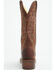 Image #5 - Justin Men's Cowboy Town Bay Western Boots - Square Toe, Brown, hi-res