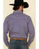 Image #2 - Wrangler 20X Men's Advanced Comfort Small Geo Print Long Sleeve Western Shirt , Blue, hi-res