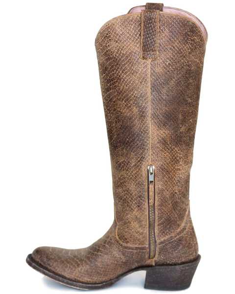 Image #3 - Miss Macie Women's Eden Western Boots - Round Toe, Brown, hi-res