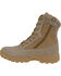 Image #2 - Milwaukee Leather Men's 9" Side Zipper Tactical Boots - Round Toe, Sand, hi-res