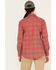 Image #4 - Ariat Women's Boot Barn Exclusive Fire Resistant Retro Boot Barn Exclusive Long Sleeve Button Down Work Shirt, Red, hi-res