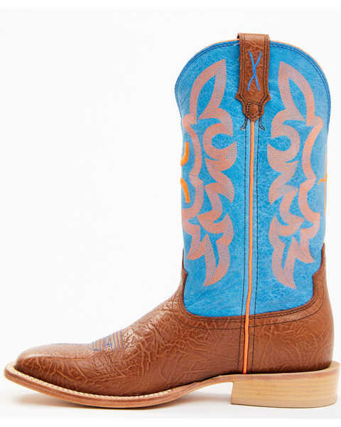Image #5 - Hooey by Twisted X Men's Western Boots - Broad Square Toe, Cognac, hi-res