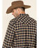 Image #4 - Resistol Men's Multi Bienville Check Plaid Long Sleeve Western Shirt, Multi, hi-res